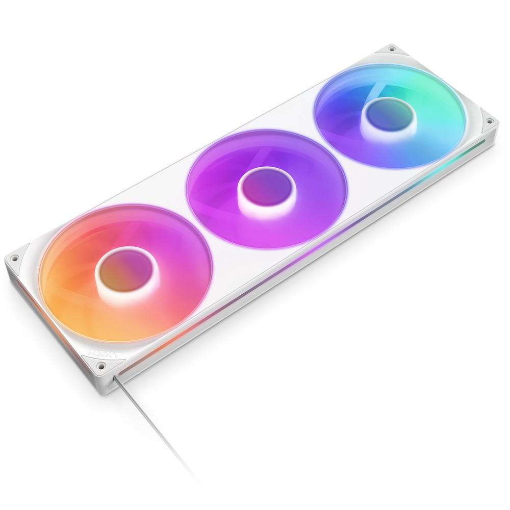 420mmサイズの大型連結一体型ケースファン「F420 RGB Core」、水冷CPU